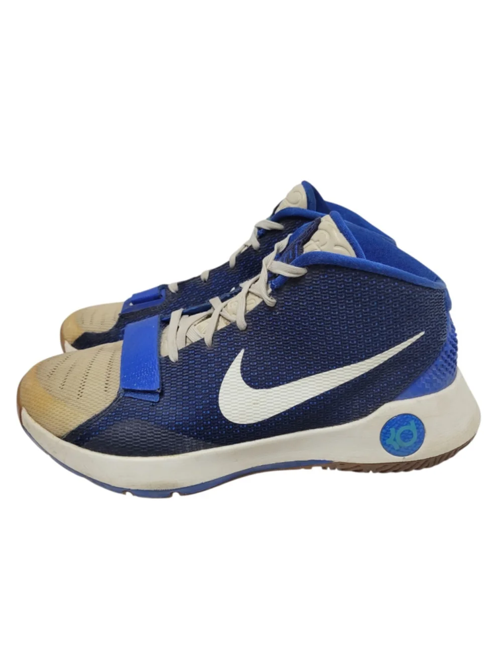 Nike Men's KD Trey 5 Basketball High-Top Blue Shoes #812558-442 Lace-Up Size 12